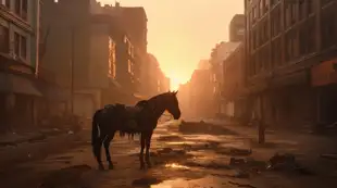 botter17_a_cinematic_realism_of_a_horse_in_the_streets_of_a_dis_e26f2f95-34e9-481e-becd-8943e01d5fd6.png
