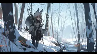 botter17_A_hunter_walking_in_the_snow_in_the_woods_in_the_winte_5f4a88da-f1c0-43a9-8c44-345c2c14dbfb.png