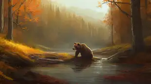 botter17_a_bear_in_the_autumn_woods_near_a_stream_of_water_in_t_5b5f2a7f-b6c6-4ece-9233-b1d48772fcfa.png