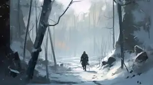 botter17_a_hunter_walking_in_the_snow_in_the_woods_in_the_winte_baec81b9-1066-4268-aa78-5d51903836bc.png