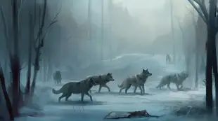 botter17_a_pack_of_wolves_walking_in_a_snowstorm_in_the_woods_w_4d614145-caeb-475f-9266-53896140ee22.png