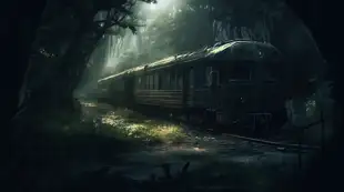 botter17_abandoned_train_in_the_dark_woods_in_the_style_of_2d_g_1122419c-7c35-447f-9cd3-c242fd3913b5.png