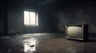 botter17_old_style_Television_with_static_noise_on_the_floor_of_7b9ded63-9890-495b-927e-354837ed1d01.png
