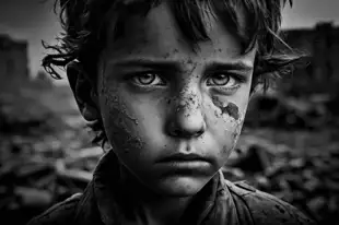 botter17_black_and_white_photo_of_wounded_child_of_war_standing_85866851-dad1-4dc9-ab94-ee227087c5e8.png