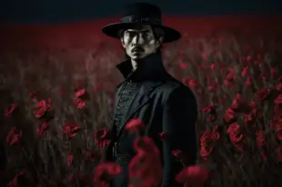 botter17_samourai_standing_in_a_field_of_poppies_wind_blowing_H_1db3e353-bbfb-4ae1-be20-9a010f5134ef.png