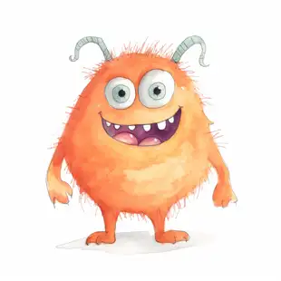 botter17_a_little_happy_monster_2D_flat_sketch_drawing_with_a_c_24f4247d-405f-4a6a-99ec-1dc5433ad043.png