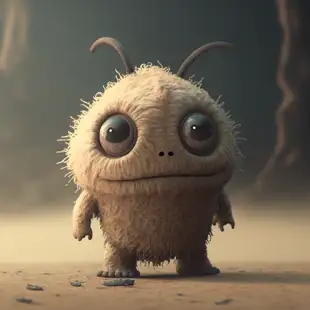 botter17_realistic_render_of_a_cute_alien_monster_in_the_style__72ee3dbc-2415-47aa-80d7-43e0152b44c6.png
