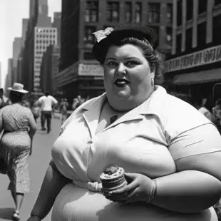 botter17_detailed_blackwhite_photo_of_a_fat_woman_dressed_as_wo_2e73f5e6-0f8a-4f27-b61f-0747b4f31c1a.png