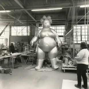 botter17_a_vintage_photo_of_a_unfinished_sculpture_of_a_chubby__3ee63b85-ee36-47c2-be8a-5646d23b2937.png