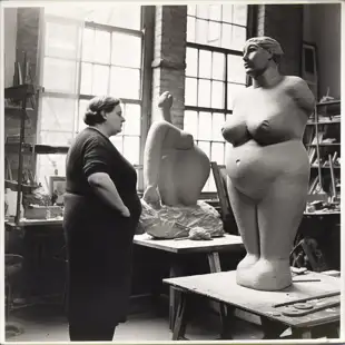 botter17_a_vintage_photo_of_a_unfinished_sculpture_of_a_chubby__69cf25ac-8a4e-4f05-89ce-e7062f972f64.png