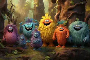 behindthecouch_group_of_happy_colorful_furry_monsters_standing__5b0b892d-a256-4be6-998f-4ef52e8d5964.png