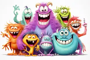 behindthecouch_group_of_happy_furry_and_slimy_monsters_in_the_s_1ca47aec-debb-4599-8b59-03459372fb6a.png