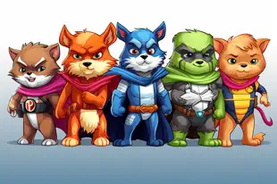 behindthecouch_group_of_happy_furry_monsters_dressed_as_super_h_055853dd-8523-4e94-8293-cd14640ca4d1.png