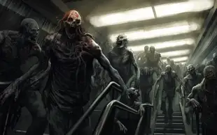 behindthecouch_group_of_undead_zombies_walking_down_stairs_of_s_94c255b1-67ed-4462-9cd8-dd0fdf178f5c.png