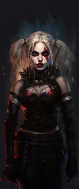 behindthecouch_harley_quinn_in_the_style_of_Marc_Silvestri_d66baf43-00d1-49ae-a840-eca80130dad3.png