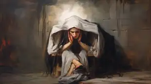 behindthecouch_oil_painting_of_a_sad_woman_sitting_in_the_style_1a52ddd1-b2ce-4c30-b62c-c5a7a0d3db3b.png