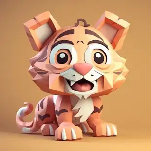 botter17_Cute_cartoon_tiger_3D_made_of_paper_8d28494a-da39-452b-802e-6f60fc9b81e7.png