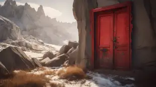 botter17_cinematic_realism_a_old_red_wooden_door_in_the_mountai_2c755dc1-9e56-4d56-9a8f-3b436cdcc938.png