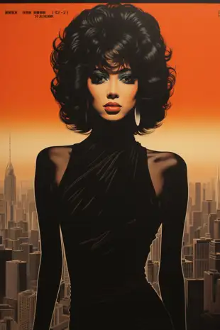 behindthecouch_Hiroshi_nagai_poster_retro_woman_in_spandex_dres_ea01dbbc-16d6-48d8-9235-cb65f2d7e5e2.png