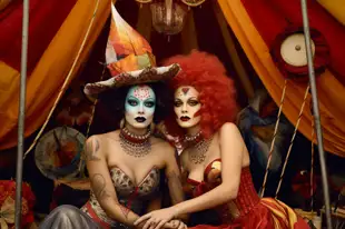botter17_photo_of_beautiful_dark_women_clowns_standing_and_sitt_bcf04d11-c2c0-47bc-8512-b4af5b78d49a.png